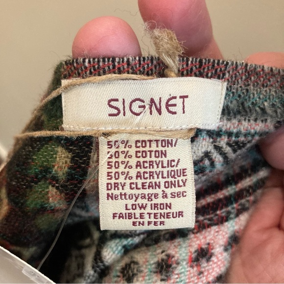 SIGNET Oversized Cotton Blend Made in India Large Wrap Shawl Soft Scarf NEW - Picture 11 of 11